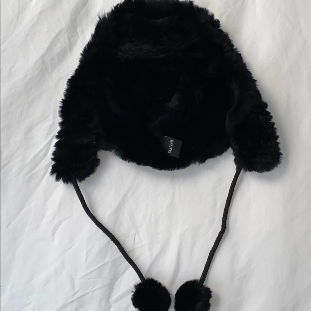 Surell Rabbit Fur Hat